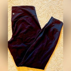 EUC Lululemon Align Joggers in Black